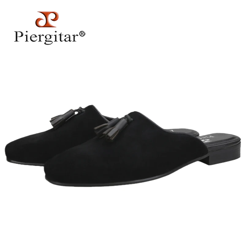 

Туфли мужские замшевые Piergitar, с кисточками, большие размеры