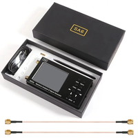 6GHz Handheld SA6 Spectrum Analyzer,Portable Frequency Analyzer 35 to 6200 MHz,Built-in Signal Generator,Provide PC Software