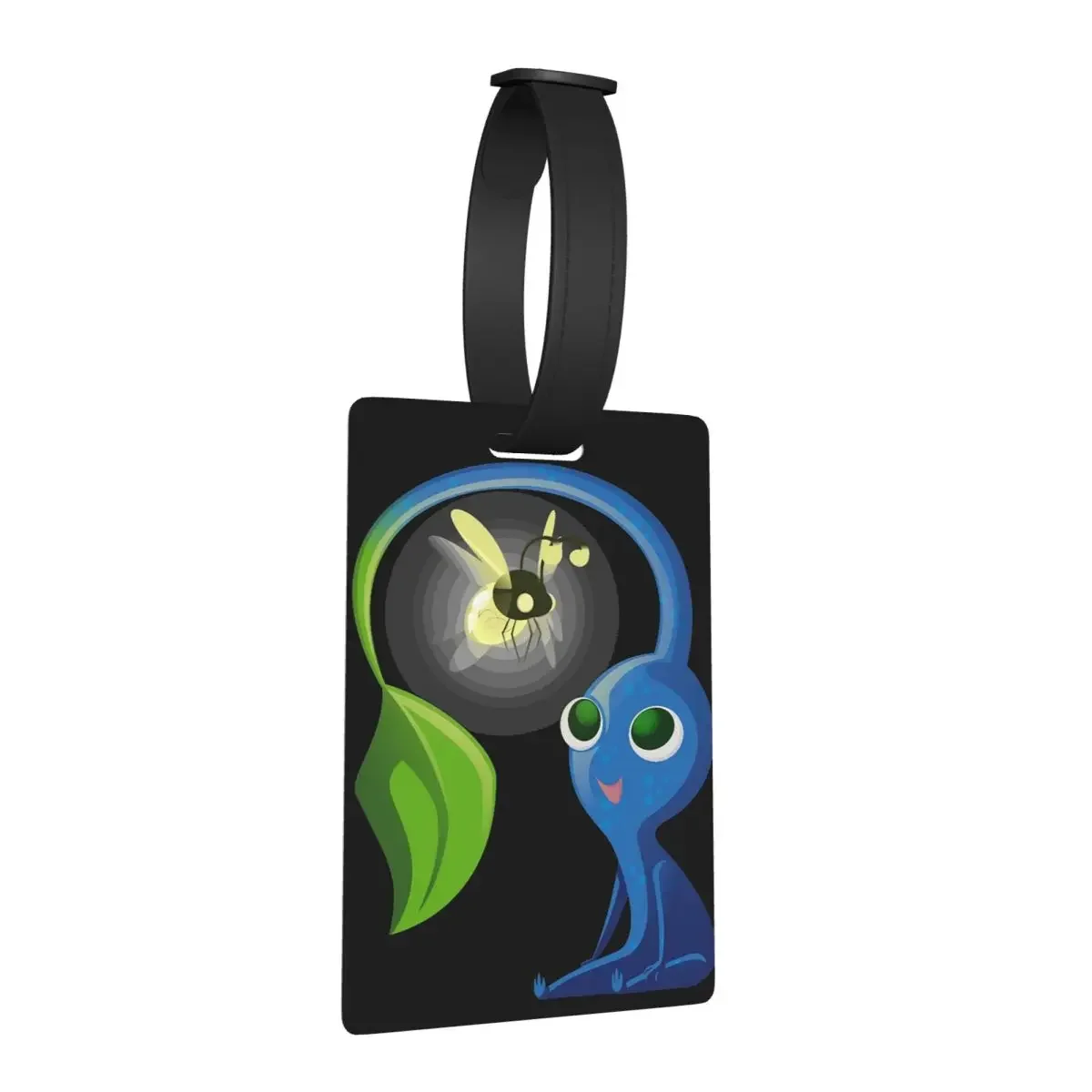 

Game Art Pikmin 1, багажные бирки, аксессуары для чемодана, портативный багаж, посадочная бирка, держатель этикетки, идентификационное имя, адрес