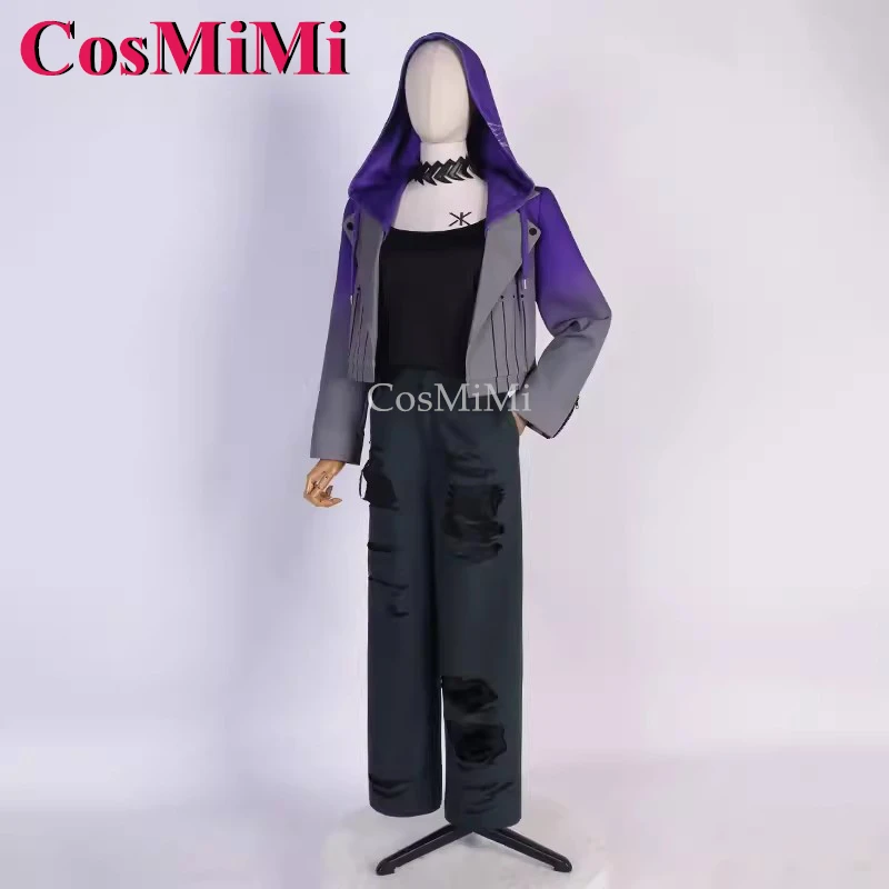 CosMiMi Kuzuha Cosplay Anime VTuber Gamers Costume Handsome Outfit Daily Wear Unisex Carnival Party Role Play Clothing S-XXL New