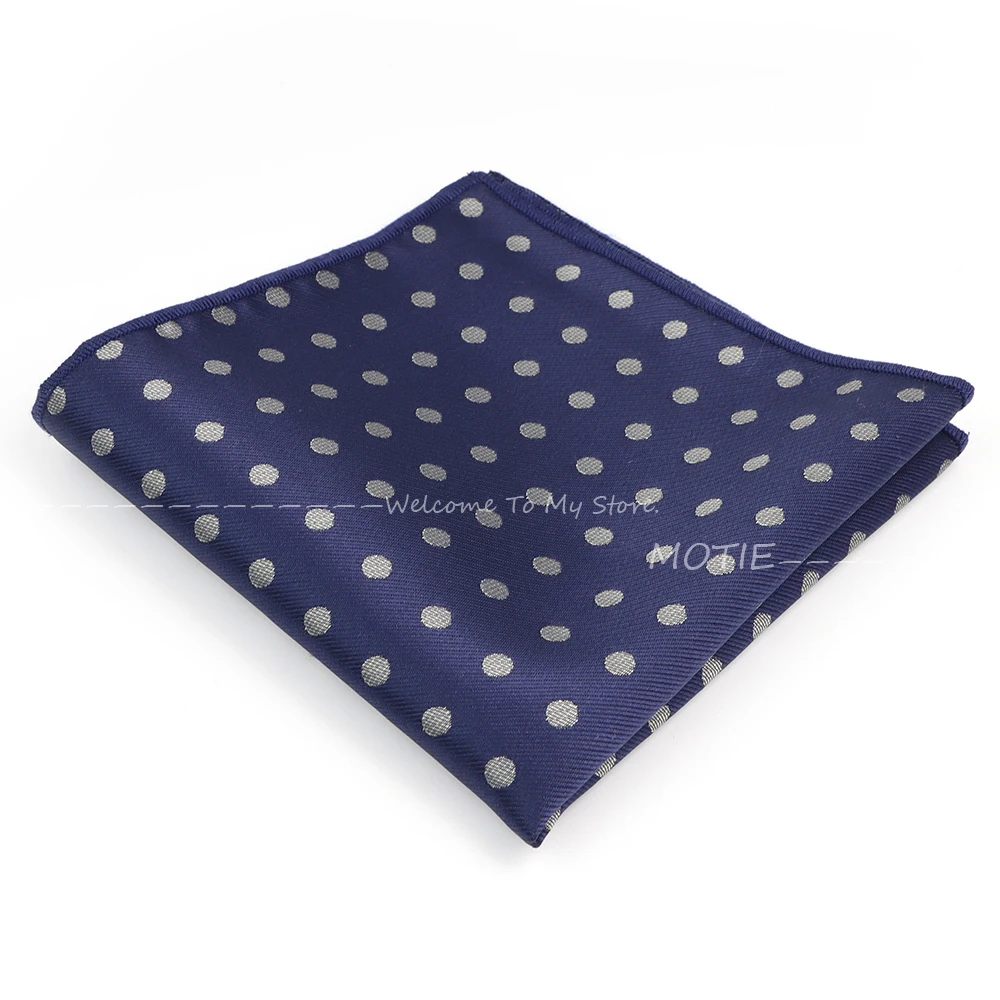 Cashew Flower Polyester Pocket Square for Men