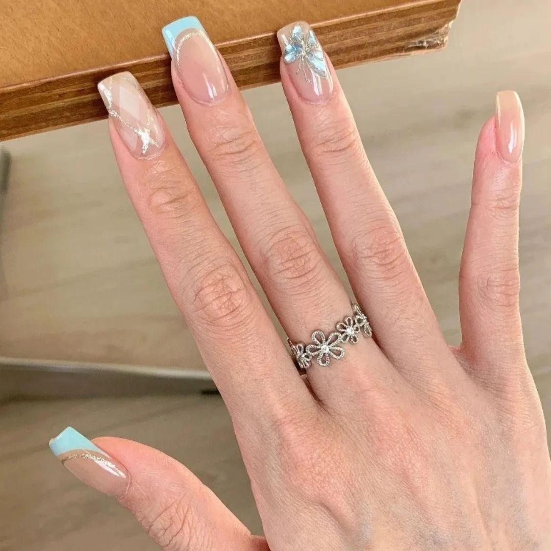 خاتم زهرة الدانتيل الرجعية مع زخرفة الماس، خاتم البنصر النحيف الفاخر الفريد للنساء #5