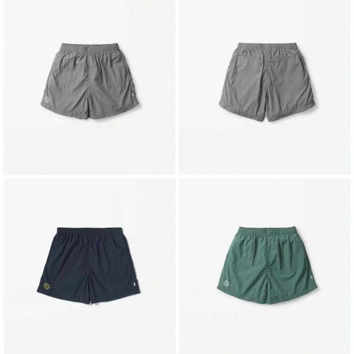 

Мужские летние шорты Youwenle из нейлона, однотонные, до колен, модные, для активного отдыха, молодежные