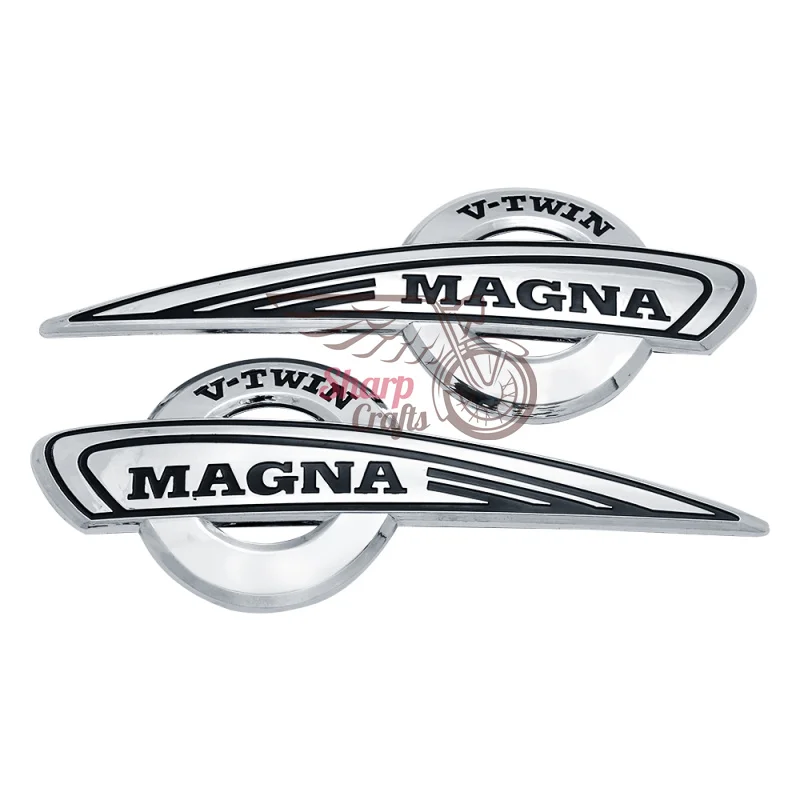 Motorcycle 1 Pair 3D Gas Tank Emblem Sticker Badge Decal Car Styling For Honda Magna VF500 VF700 VF750 VF1100 VT250