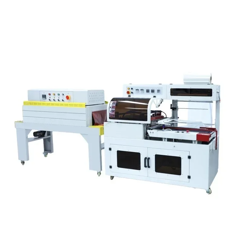 【Brand new】Multifunctional Automatic Corner Cutting Shrink Wrapping Machine Wrinkle-Free Electric Pump for Food Beverage for Pap
