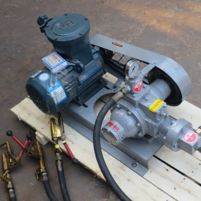 

Single Phase LPG Transfer Pump with Motor, Hose and Nozzle