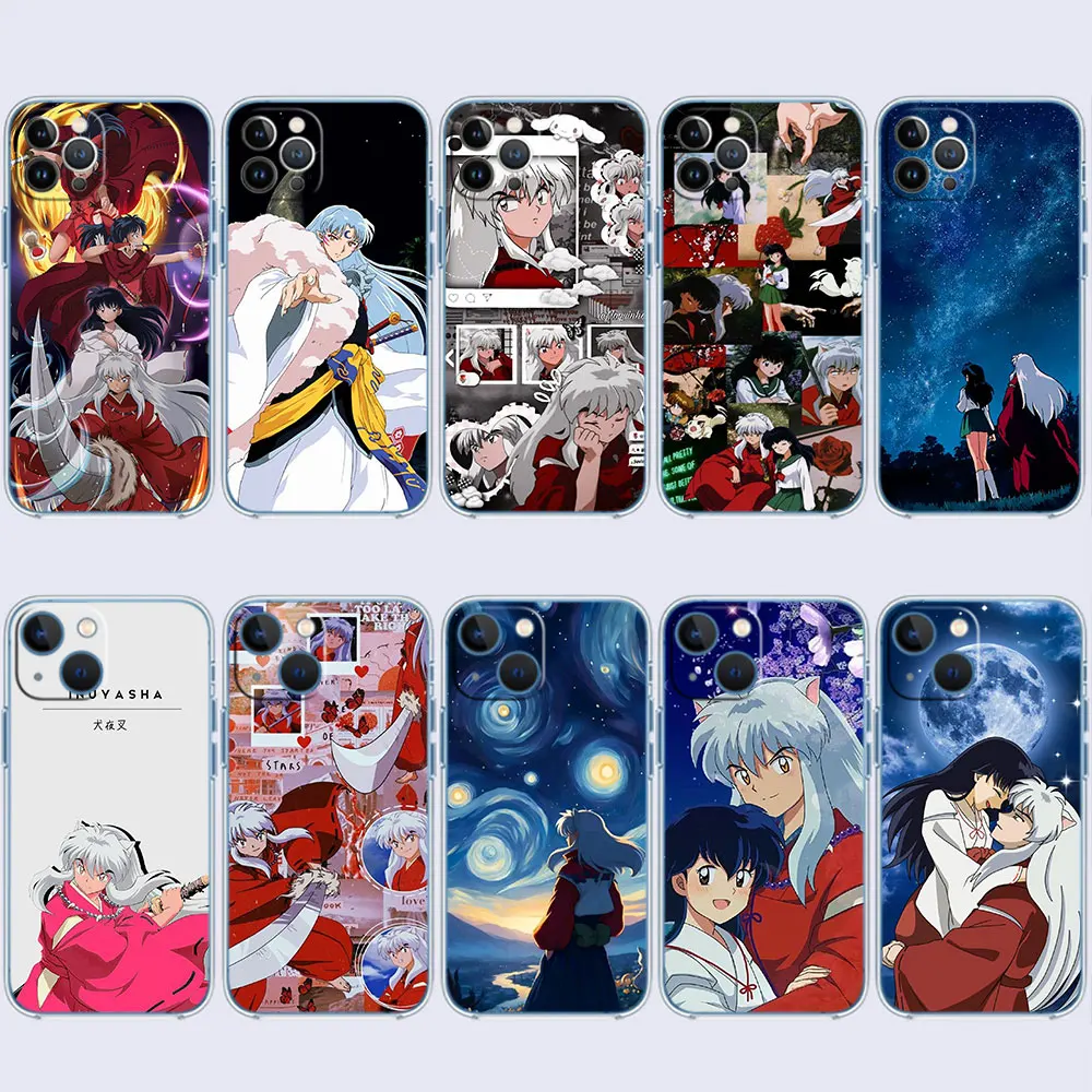 InuYasha anime Case for Moto One Power Macro Action Zoom Vision Hyper Edge 20 30 S30 Fusion Plus Pro Lite Neo Ultra