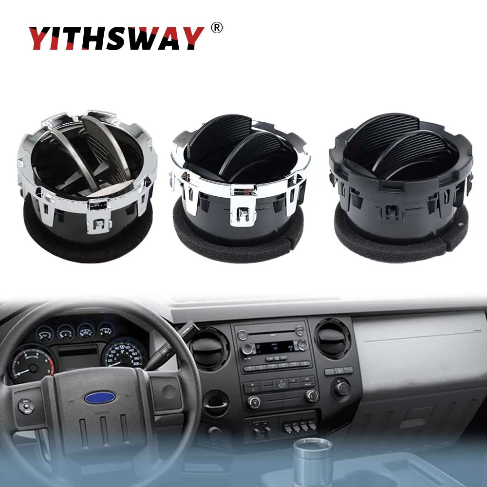 Car Dashboard Air Conditioning Vent Grille Cover for Ford F150 F250 F350 F450 Super Duty 2008 2009 2010 2011 2012 2013 2014 2015