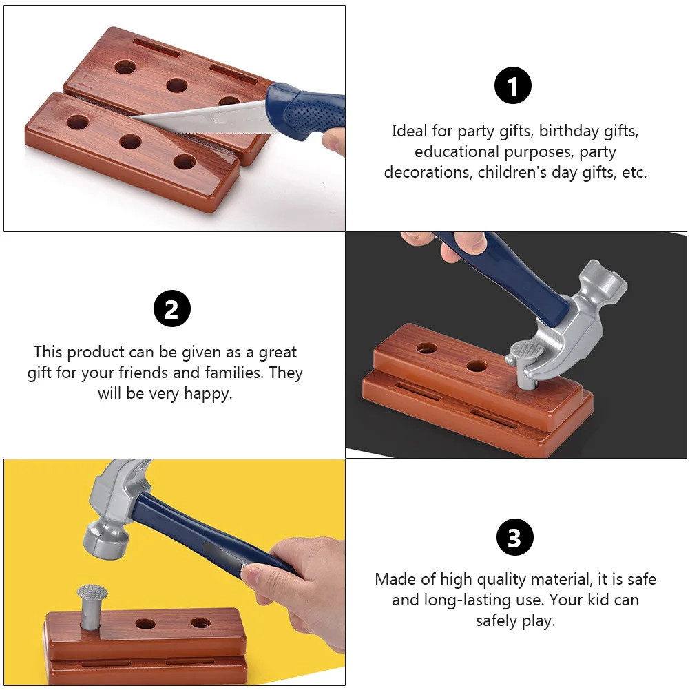 

1Set Simulation Woodworking Tools for Kids Early Education Play House Cognitive Development Inertial Drill Role-Play Engineer