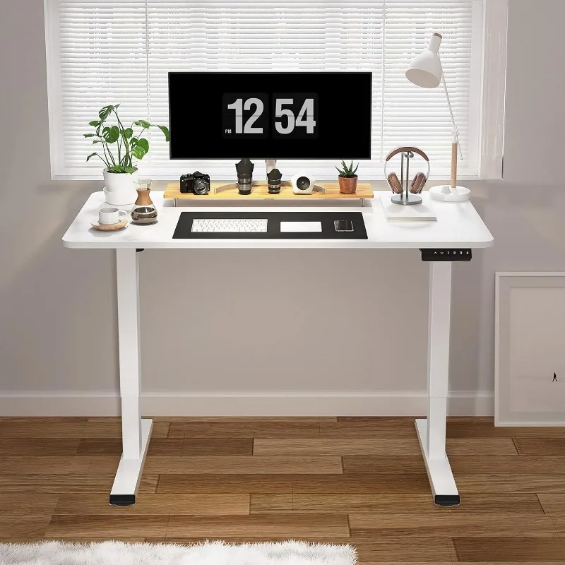 Grande Stand-up Desk, computador Workstation, mesa ergonômica Gaming, peça inteira, 55 polegadas