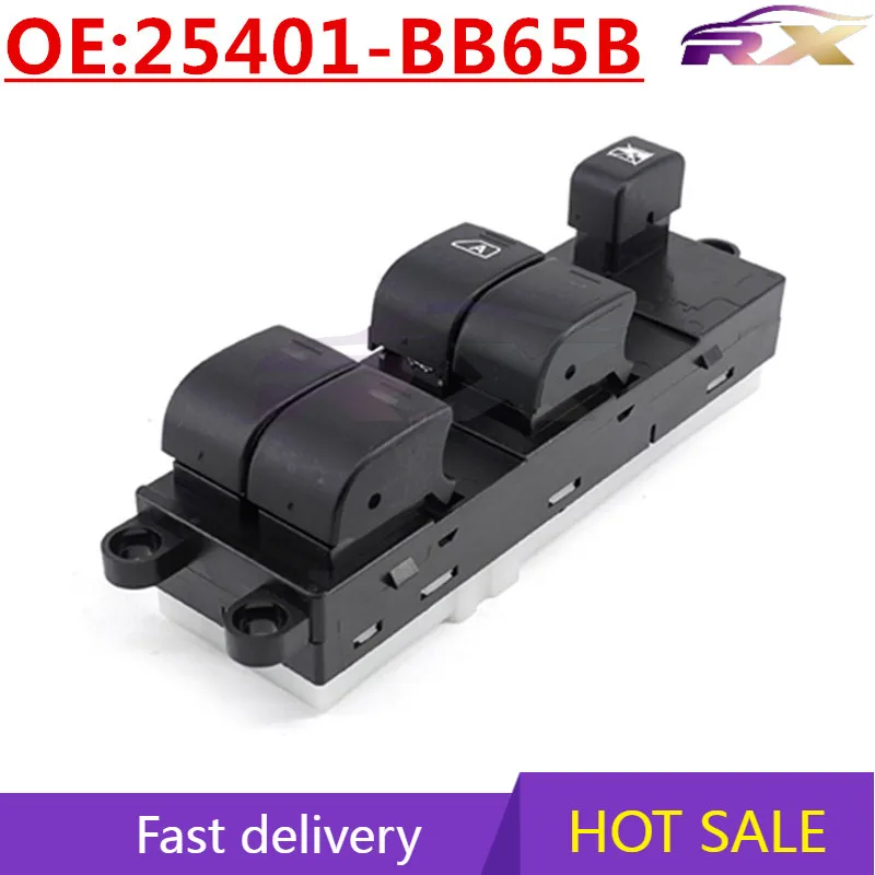 

OEM:25401-BB65B Power Window Master Control Switch For Nissan