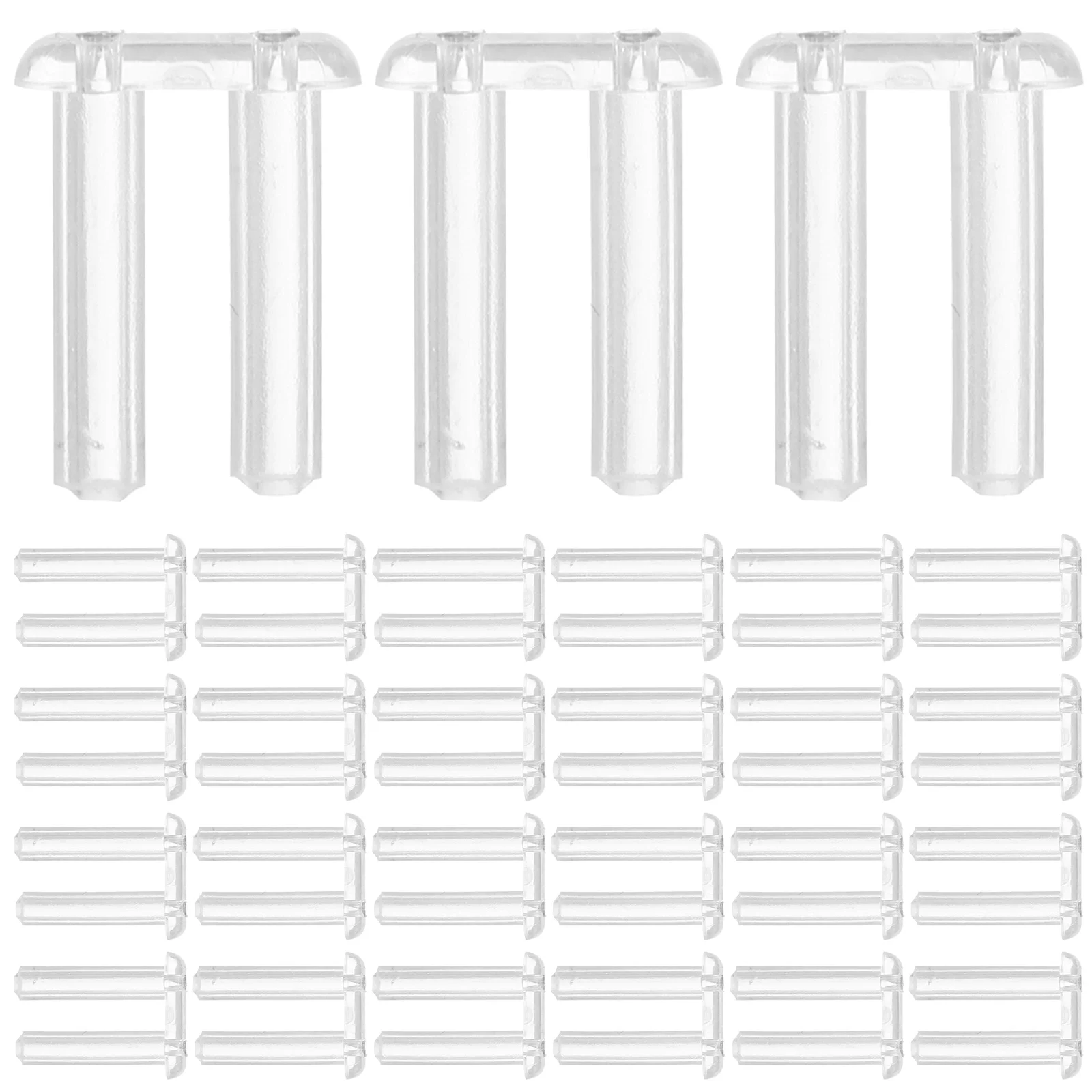 200 Pcs Rimless Glasses Accessories Eyeglasses Nose Rest Fixing Tools Sleeves Pads for Frames Plug Repair