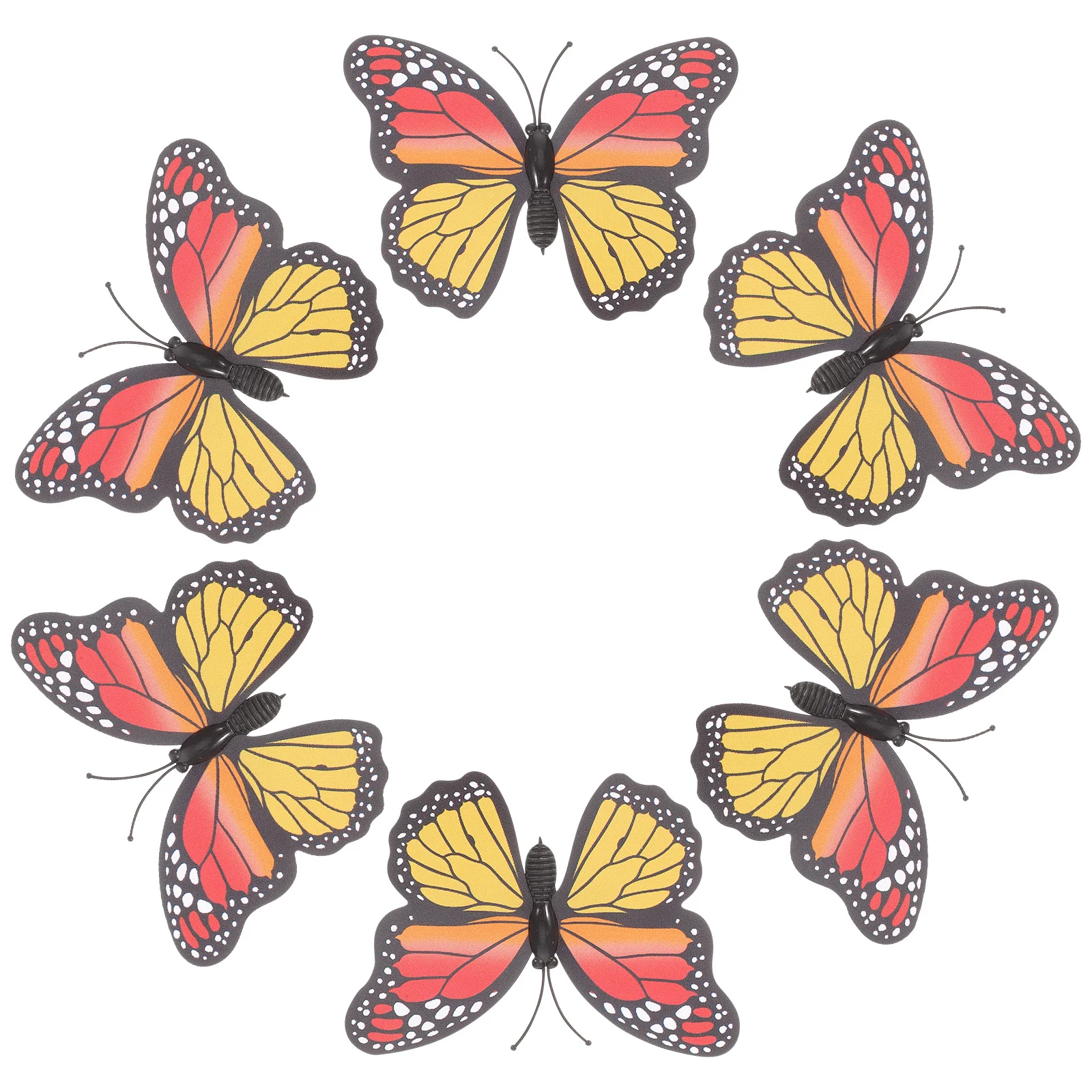 36 قطعة مقاطع الشعر الفتيات ثلاثية الأبعاد الفراشات المشابك دبابيس الشعر هالوين النساء اكسسوارات مقاطع الشعر الفتيات دبوس الشعر ثلاثية الأبعاد دبوس الشعر