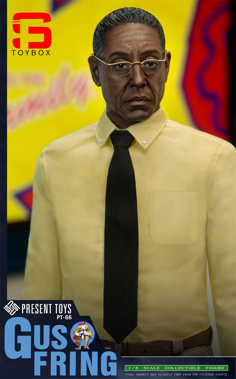 2024 Q1 PRESENT TOYS PT-sp66 1/6 Gus Fring Action Figure Giancarlo esposto 12 ''figurina soldato maschile Set completo giocattolo da collezione