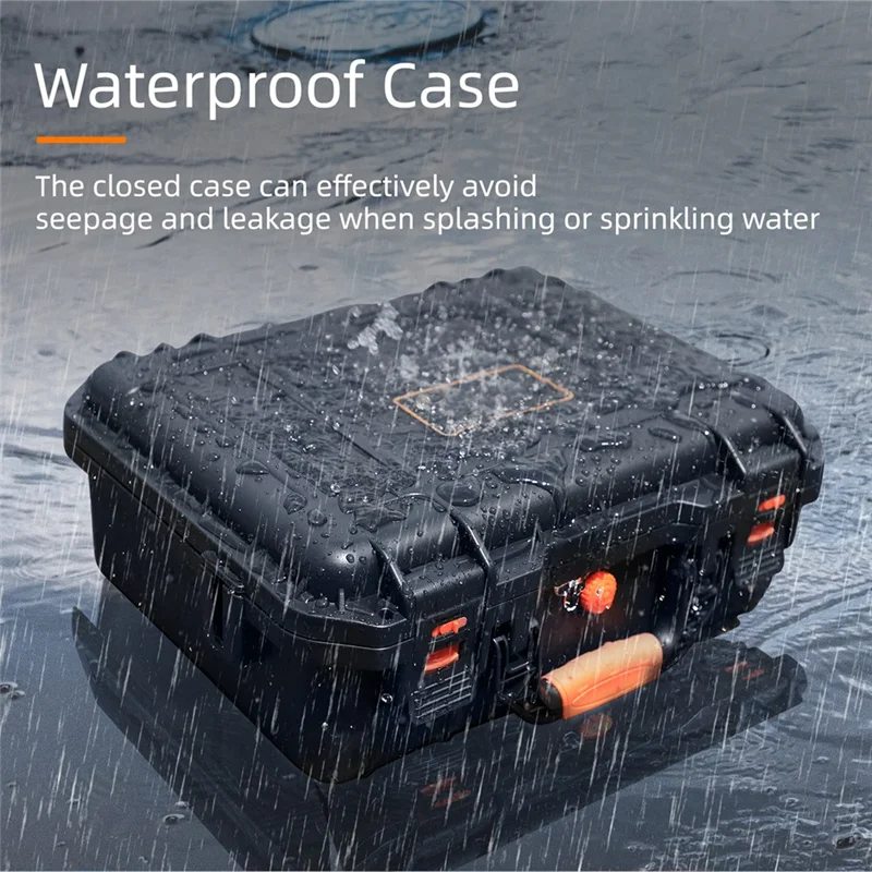 ABKQ-Carring Case para DJI NEO bolsa de almacenamiento a prueba de explosiones estuche de seguridad carcasa dura de gran capacidad para accesorios DJI Neo