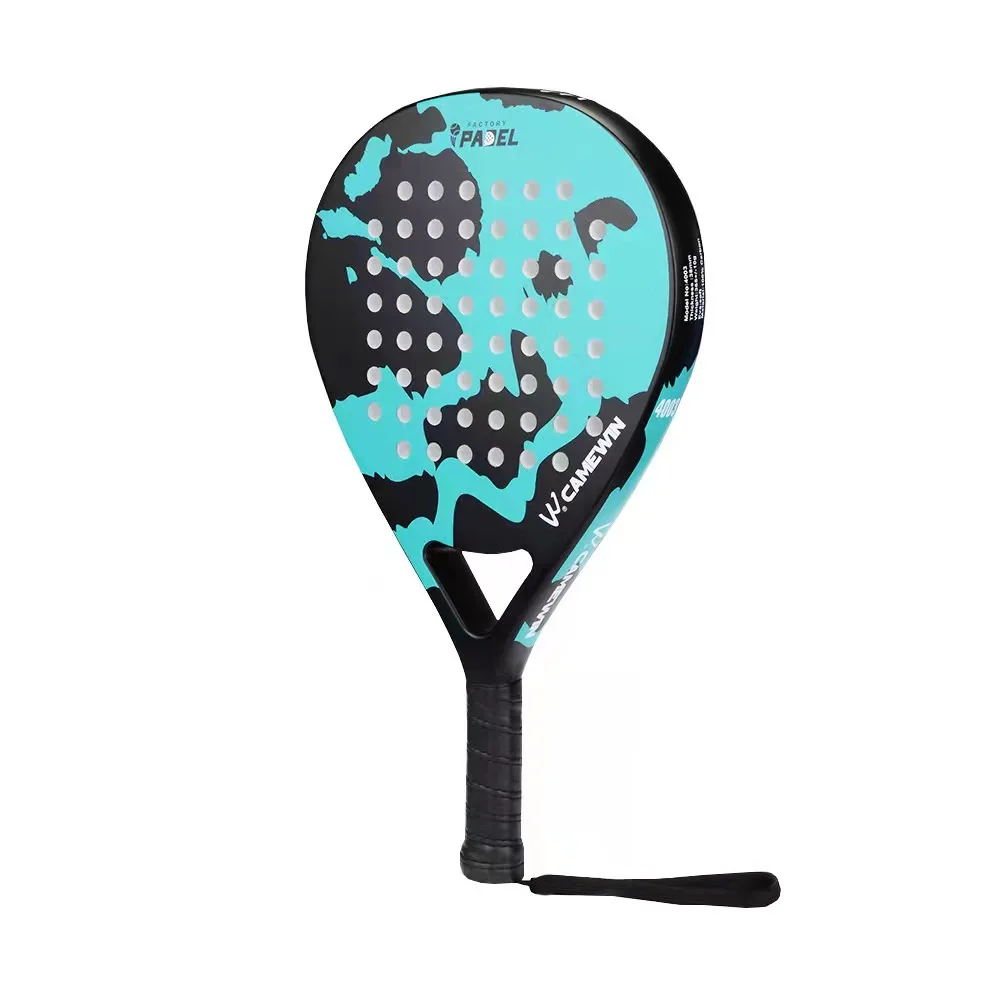 Raquete Beach Tennis Padel Racket Full Carbon Tennis Rackets Soft EVA Friction Face