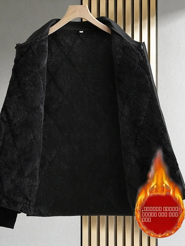 2025 جديد الرجال أسفل القطن Jaet البيسبول Sle فضفاضة تناسب ort Thiened الخريف الشتاء Faion ملابس خارجية غير رسمية معطف