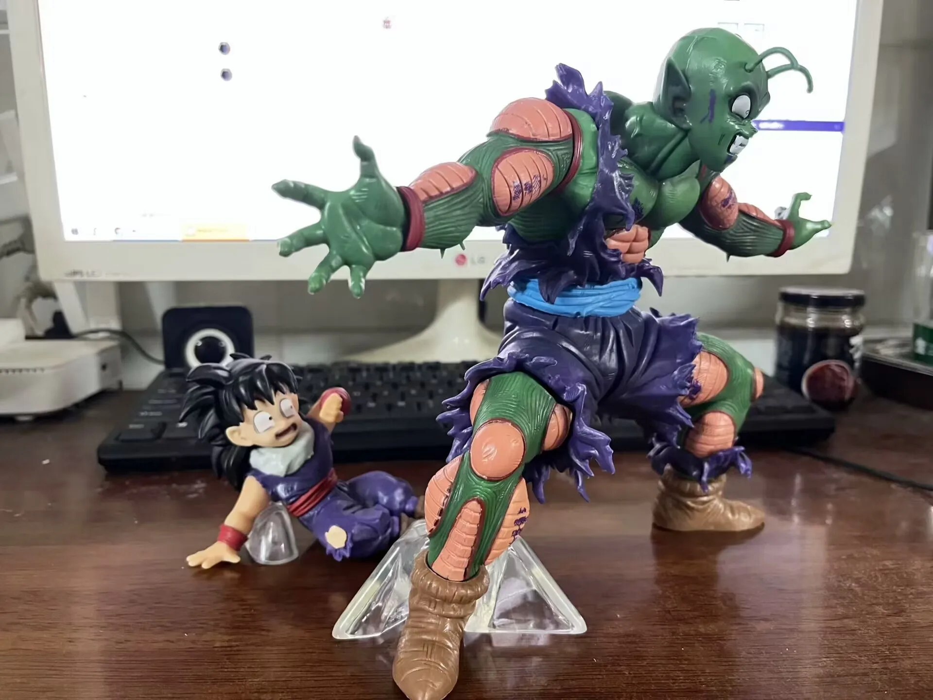 Dragon Ball Anime Figure Piccolo Figures Son Gohan Figurine Statue Model Collection Room Decoration Customized Products Toy Gift