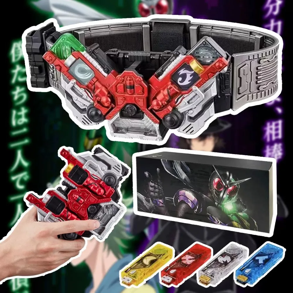 Bandai Kamen Rider W Belt Double Driver Transformer Summoner Cyclone Joker Metal Memory Transformer Children's Birthday Gifts