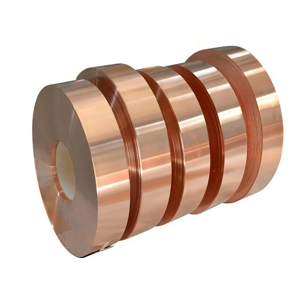 1M T2 Pure Copper Foil Strip Thick 0.05/0.1/0.20.3/0.4/0.5/0.6/0.8mm Copper Plate Sheet Red Copper Narrow Strip Width 5mm - 80mm