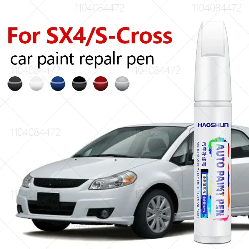 For Suzuki SX4 Suzuki S-Cross 2006-2025 GY AK AA Paint Repair Pen Touch Up Scratch Remover DIY Auto Accessories Black White Grey