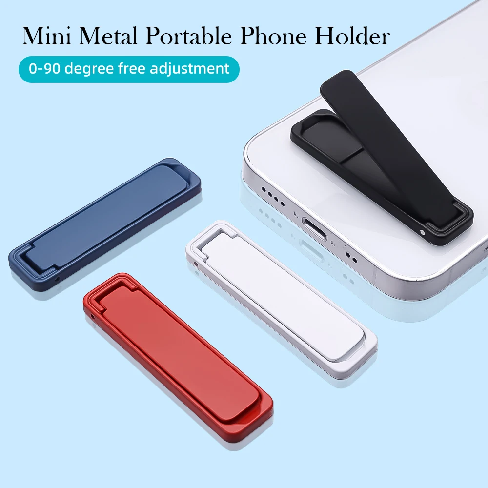 Metal Phone Kickstand Adjustable Angle Aluminum Phone Boost Holder Vertical and Horizontal Stand for any Cell Phone For iPhone