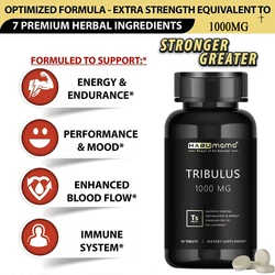 Tribulus Terrestris Promote Energy & Stamina, Increase Size Improve Performance Men’s Erection Supplements