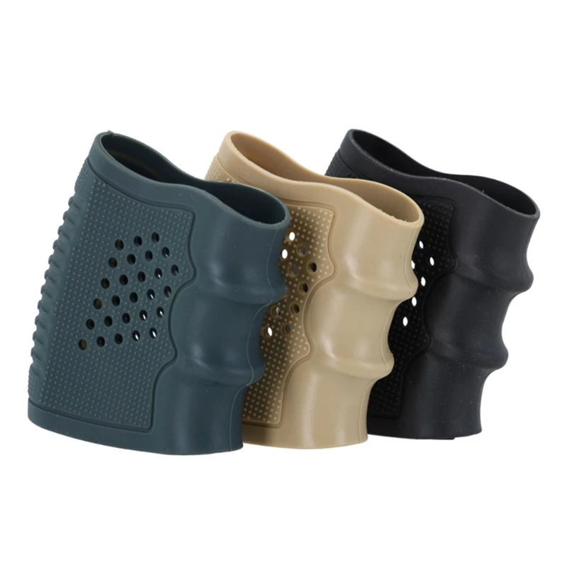 

Rubber Glove Sleeve Cover Airsoft Handgun Holder Protective Cover Hunting Tactic Handgun Guns Grip Holsters