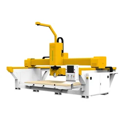 Affordable 5 Axis New Granite Bridge Saw for Sale with Camera Automatic Quartz Marble Cutting Saw Machine for Sale in Lithuania