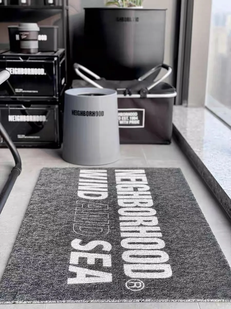 NEIGHBORHOOD NBHD SEA, DAILY TIDE TREND, CARPET, SILK MESH ENTRANCE DOOR MAT, NON-SLIP ENTRANCE DOOR MAT