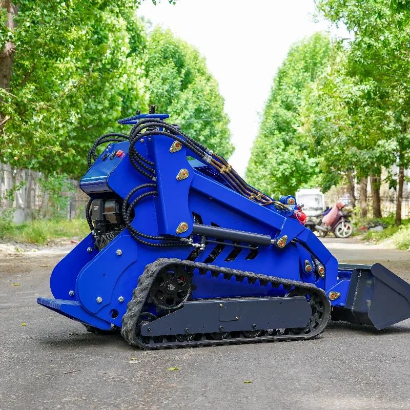 Free Shipping Mini Skid Steer Track Loader Compact Track Skid Steer Loader Skid Steer Loader Asphalt Cold Planer Attachment