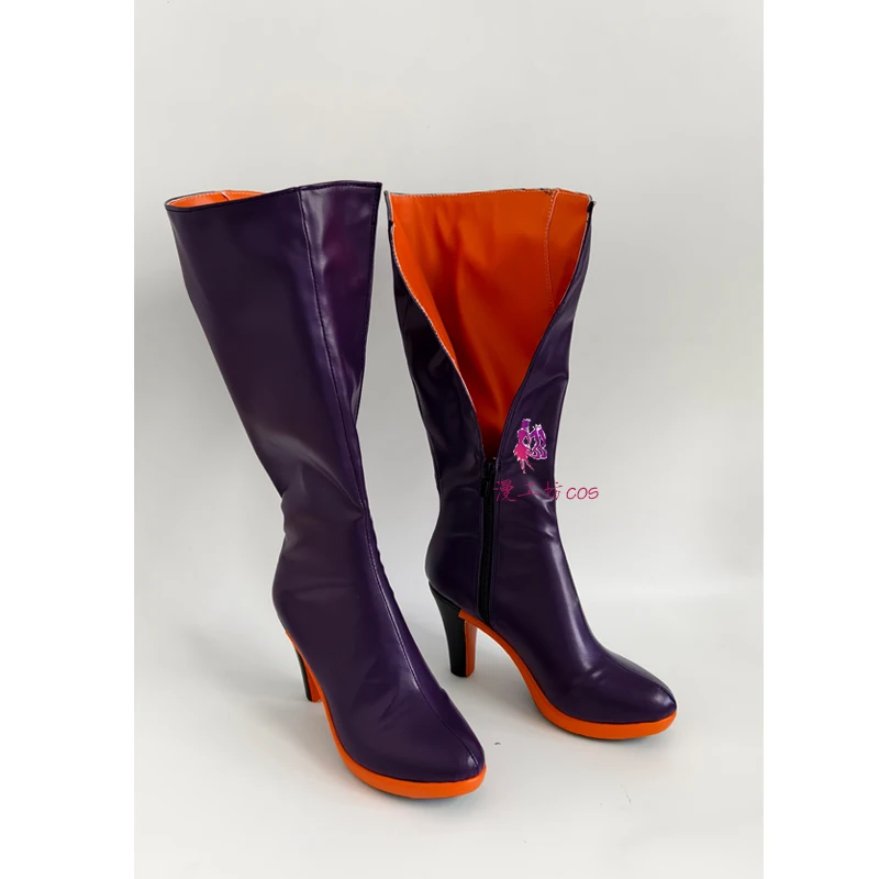 Juego LOL Battle Academia Lux, zapatos de Cosplay, botas, nueva piel, fiesta de Halloween, tacones altos para mujeres y niñas