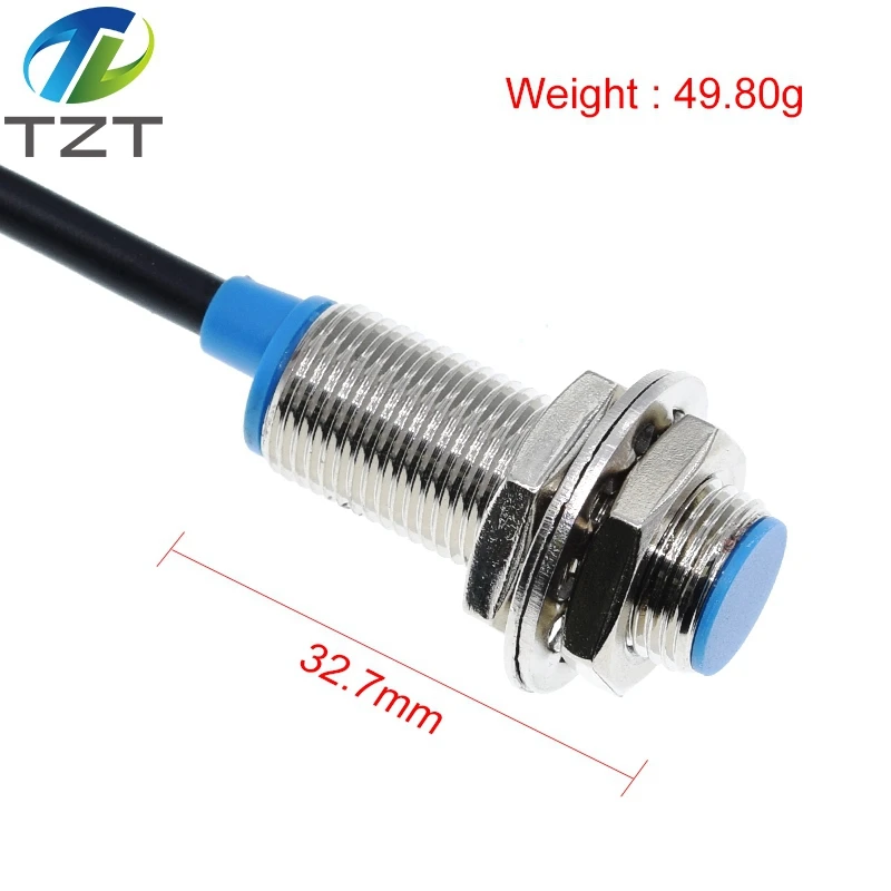 DIYTZT NJK-5002C Hall Effect Sensor Proximity Switch NPN 3-Wires Normally Open + Magne for arduino