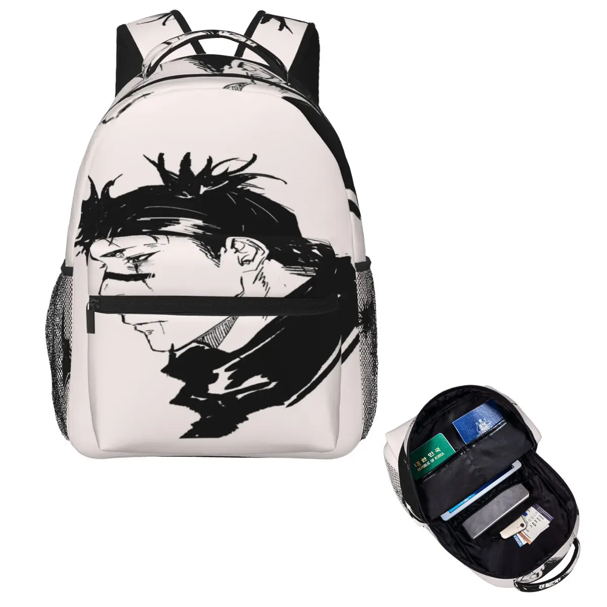 

Рюкзак Jujutsu Kaisen Yuji Itadori, Лидер продаж, рюкзак большой емкости для мальчиков и девочек, школьная сумка, сумки на плечо для мужчин и женщин