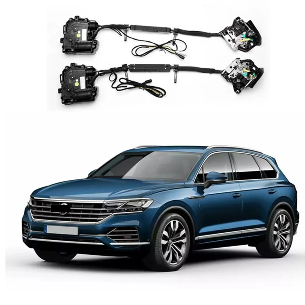 

Для VW Touareg 7L 7P 2010-2022 Автомобильная мягкая закрывающаяся дверная защелка привод проходного замка автоматическое электрическое всасывание бесшумное закрытие