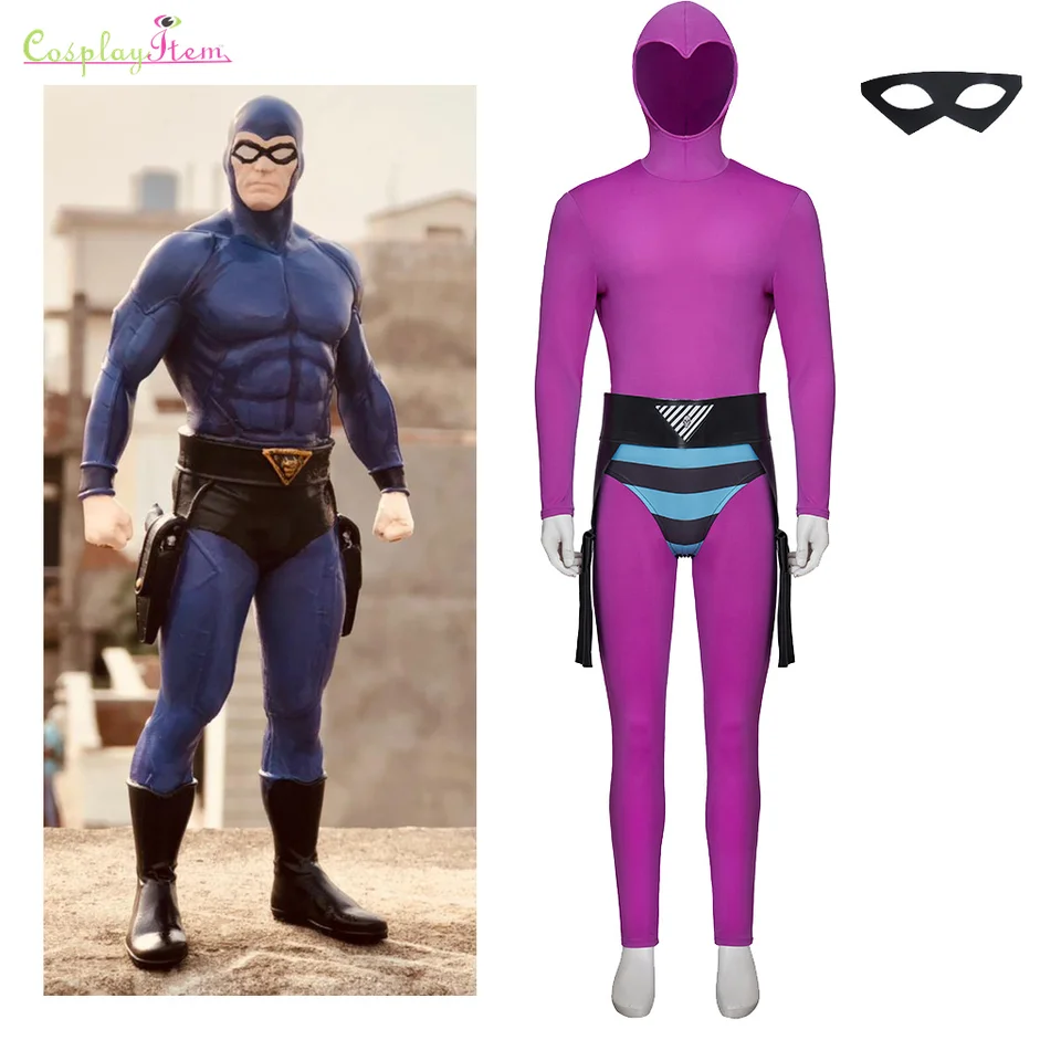 the ghost who walks cosplay costume The Phantom cosplay purple