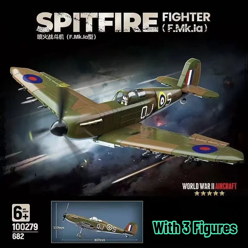 

Вторая мировая война Армия Второй мировой войны Военные солдаты SWAT F MK. La тип P-51D модель строительные блоки кирпичи детские игрушки для мальчиков подарок