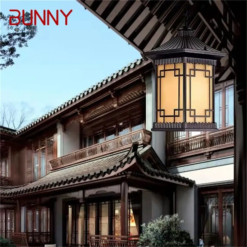 

BUNNY Classical Pendant Light Outdoor Retro LED Lamp Waterproof for Home Corridor Decoration