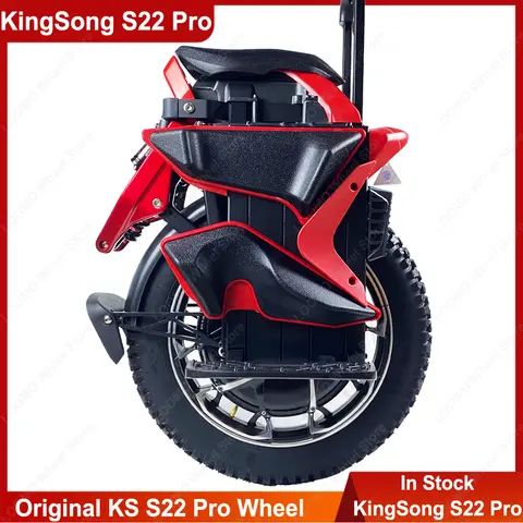 KingSong S22 Pro 126V 2220Wh 4000W Motor Battery 50S 70km/h 130mm Suspension Travel Off-Road Tire Electric Unicycle
