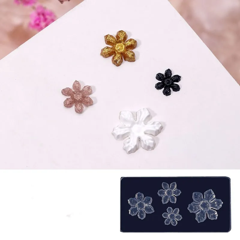 Molde acrílico 3D de M155-M239 para decoración de uñas, moldes de silicona, diseño DIY, manicura artística