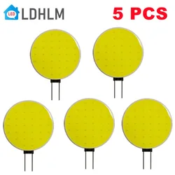 G4 LED Chip COB Bulb 5W 7W DC 12V SMD 5050 Bulb Light Cool White Warm White HeadLighting Replace Halogen Desk Wall Lamp