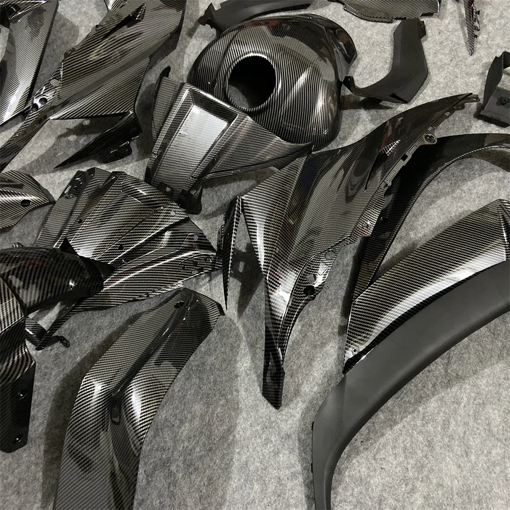 Injection New ABS Fairings Kit Fit for ZX-10R ZX10R 2011 2012 2013 2014 2015 11 12 13 14 15 Bodywork Carbon fiber paint