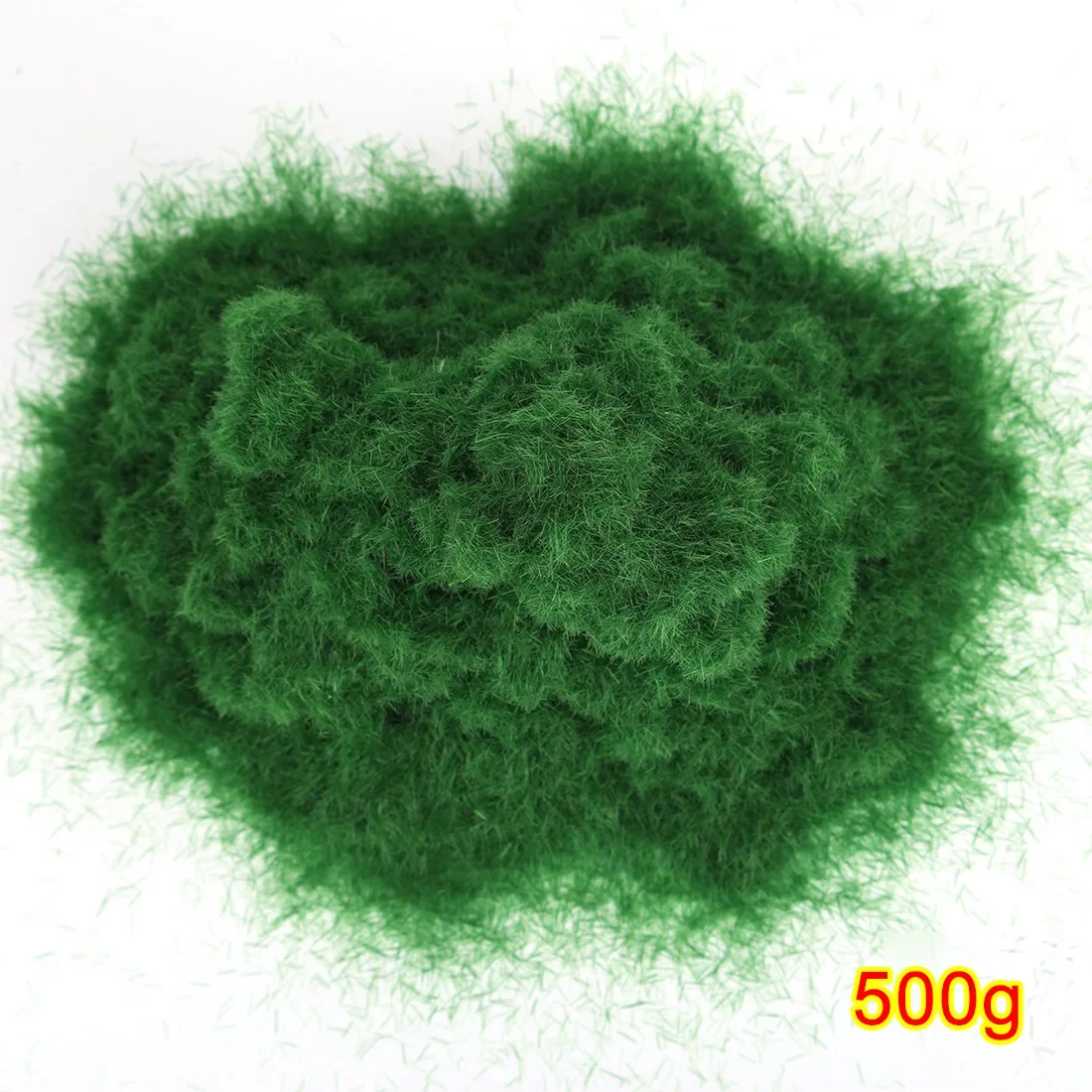 500g Künstliche Gras Pulver DIY Eisenbahn Modell Zug Sand Tisch Modell Decor Gebäude Kits-Gelb Grün