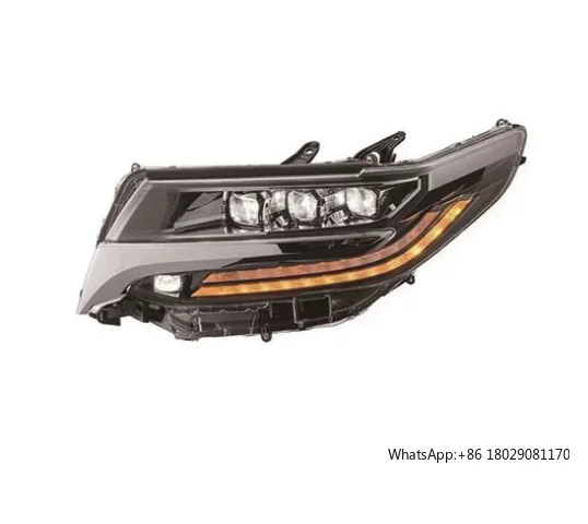 HYD 2023 Headlight For Lexus LM For Toyota Alphard Upgrade Style Headlamp with 3 LED Light Holder