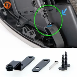 Car Black Glove Box Lid Hinge Repair Kit for AUDI A3 S3 8P RS3 2004 2005 2006 2007 2008-2013 Accessories boite a gant audi a3 8p