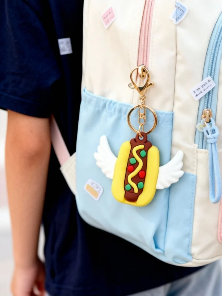 Ruba un cerveau 67 porte-clés dessin animé chapeau singe bleu 67 Ltalian Brainrot porte-clés anniversaire noël et nouvel an cadeau