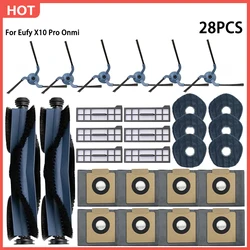 Voor Eufy X10/X10 Pro Omni Robot Stofzuiger Hoofdborstel Dweil Hepa Filter Stofzak Accessoires Reserveonderdelen