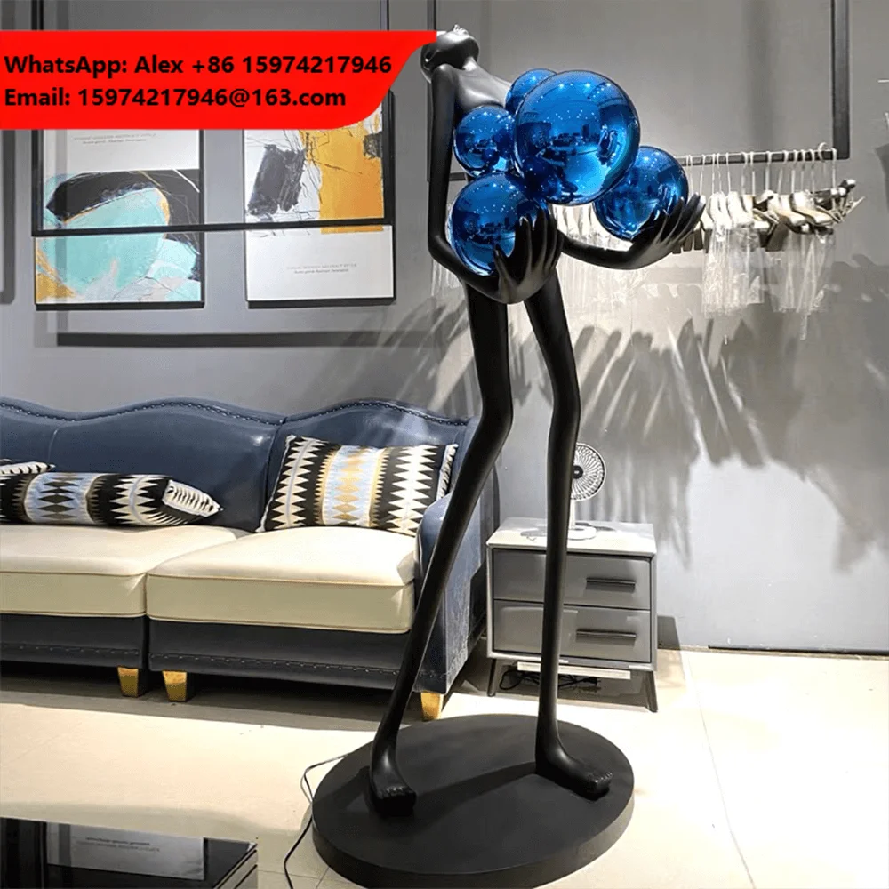 Vincentaa Pop Hotel Floor Lamp Decoration Art Sculpture For Sale Sculpture Floor Lamp