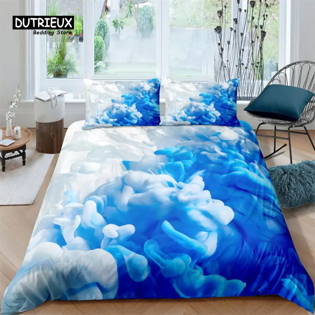 

Luxury 3D Cloud Art Print Home Living Comfortable Duvet Cover Set Pillowcase Kid Bedding Set Queen and King EU/US/AU/UK Size