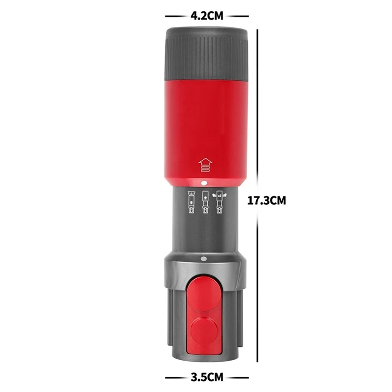 Krasvrije Afstoffen Borstelslang Voor Dyson V7 V8 V10 V11 V12 V15 Traceless Zachte Stofborstelbevestiging Met Zelfreinigend Ontwerp